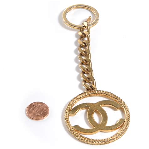 chanel keyring|chanel items keychain.